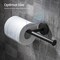 Kibi Circular Double Toilet Paper Holder - Matte Black. KBA1408MB - alternate 3